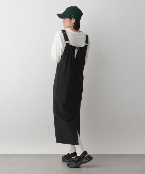 LOWRYS FARM(ローリーズファーム)の「ストレートZIPジャンスカ 177920(ワンピース・レディース・ブラック/グリーン/アイボリー/チャコールグレー・FREE)」の19枚目の写真