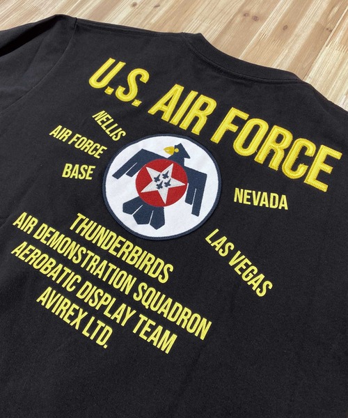 AVIREX（アヴィレックス）の「THUNDERBIRDS PATCH 半袖Tシャツ（Tシャツ/カットソー・メンズ・ブラック/オリーブ/ホワイト/オレンジ/ネイビー・XL/XXL/M/L）」の14枚目の写真