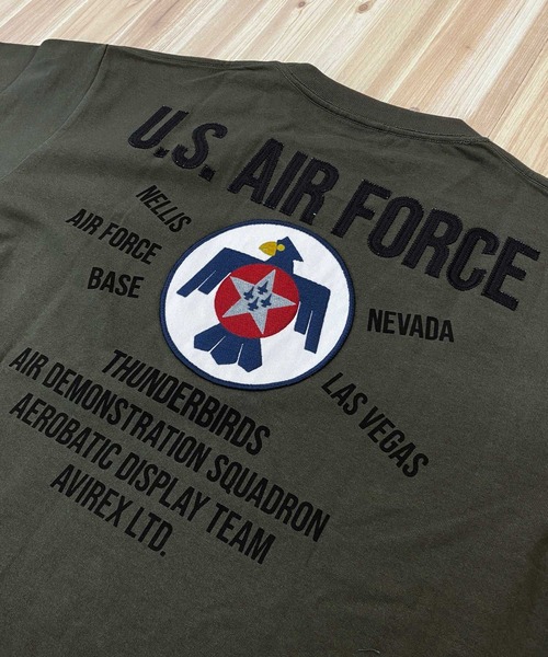 AVIREX（アヴィレックス）の「THUNDERBIRDS PATCH 半袖Tシャツ（Tシャツ/カットソー・メンズ・ブラック/オリーブ/ホワイト/オレンジ/ネイビー・XL/XXL/M/L）」の17枚目の写真