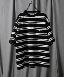 n(n) BY NUMBER (N)INE | FOX MULTI BORDER SS TEE(Tシャツ/カットソー)