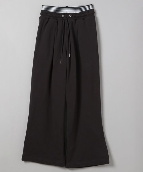 JEANASIS（ジーナシス）の「ウエストドロストスウェットルーズパンツ/190351（スウェットパンツ・レディース・ブラック/グレー/ブルー・FREE）」の2枚目の写真