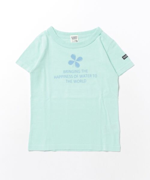 RUGGEDWORKS（ラゲッドワークス）の「サスティナブルデザインTシャツ（Tシャツ/カットソー・キッズ・スカイブルー/パープル/ライトグリーン/ライトイエロー/アッシュブラウン/グレー/ペールイエロー/ダークブルー・130/110/120/140/150）」の4枚目の写真