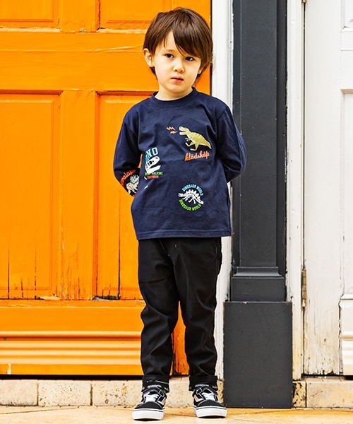kladskap(クレードスコープ)の「恐竜グラフィック長袖Tシャツ(Tシャツ/カットソー・キッズ・ネイビー/グリーン・120cm/90cm/110cm/100cm/130cm)」の17枚目の写真
