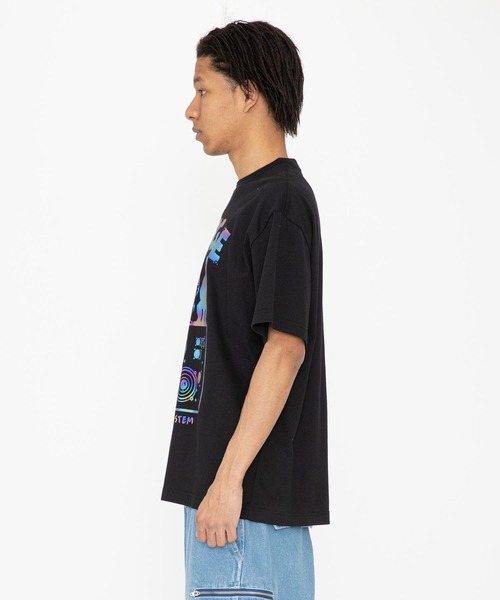 Hi-STANDARD Saurus TEE XL 黒 Hanes（ヘインズ） HM1-B201 Hanes T-SHIRTS KURO クルーネック T