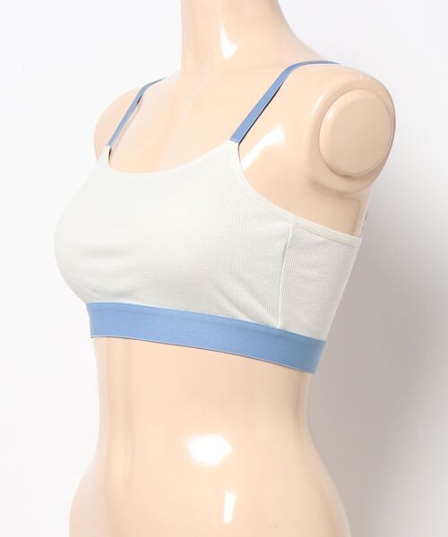 GUNZE(グンゼ)の「【GUNZE×TYPY】配色リブハーフトップ(その他アンダーウェア/インナー・レディース・ブラック/サックスブルー/ブラウン/ホワイト系その他/イエロー・MEDIUM/LARGE)」の20枚目の写真