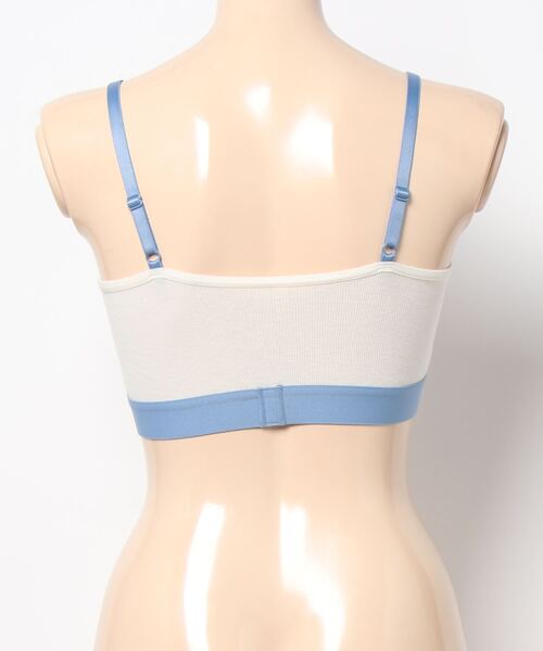 GUNZE(グンゼ)の「【GUNZE×TYPY】配色リブハーフトップ(その他アンダーウェア/インナー・レディース・ブラック/サックスブルー/ブラウン/ホワイト系その他/イエロー・MEDIUM/LARGE)」の21枚目の写真