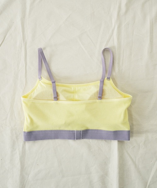 GUNZE(グンゼ)の「【GUNZE×TYPY】配色リブハーフトップ(その他アンダーウェア/インナー・レディース・ブラック/サックスブルー/ブラウン/ホワイト系その他/イエロー・MEDIUM/LARGE)」の16枚目の写真