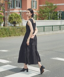 N.（N. Natural Beauty Basic） | 【S Size Line】◆ティアードギャザーワンピース(ワンピース)