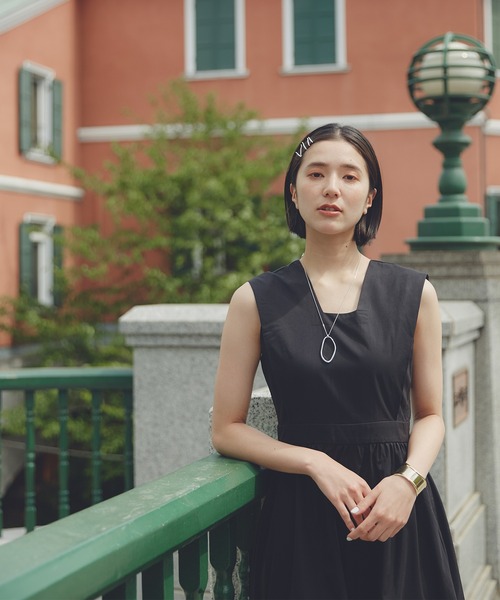 N.(N. Natural Beauty Basic)(エヌエヌナチュラルビューティーベーシック)の「【S Size Line】◆ティアードギャザーワンピース(ワンピース・レディース・ブラック/グレー/クリーム・SMALL/MEDIUM)」の22枚目の写真