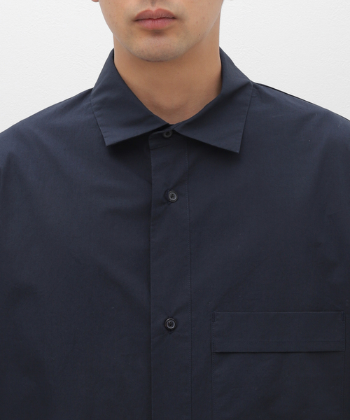 STILL BY HAND（スティルバイハンド）の「【STILL BY HAND / スティルバイハンド】タイプライター S/S シャツ（シャツ/ブラウス・メンズ・ホワイト/ネイビー・46/48）」の17枚目の写真