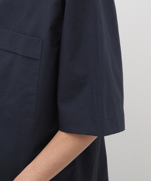 STILL BY HAND（スティルバイハンド）の「【STILL BY HAND / スティルバイハンド】タイプライター S/S シャツ（シャツ/ブラウス・メンズ・ホワイト/ネイビー・46/48）」の13枚目の写真