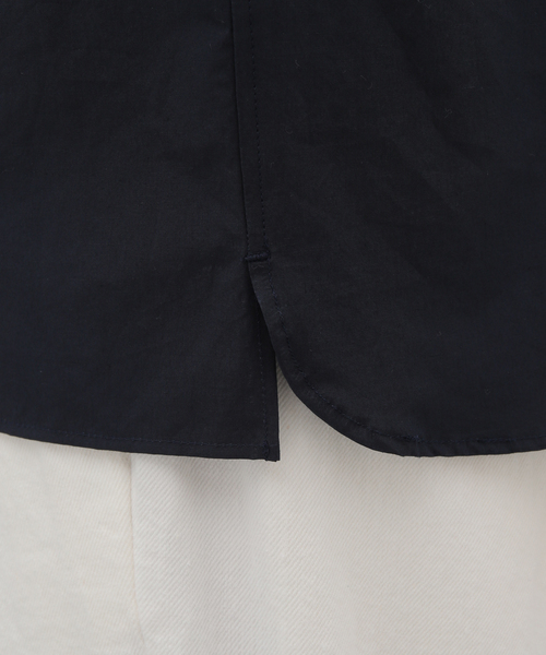 STILL BY HAND（スティルバイハンド）の「【STILL BY HAND / スティルバイハンド】タイプライター S/S シャツ（シャツ/ブラウス・メンズ・ホワイト/ネイビー・46/48）」の6枚目の写真