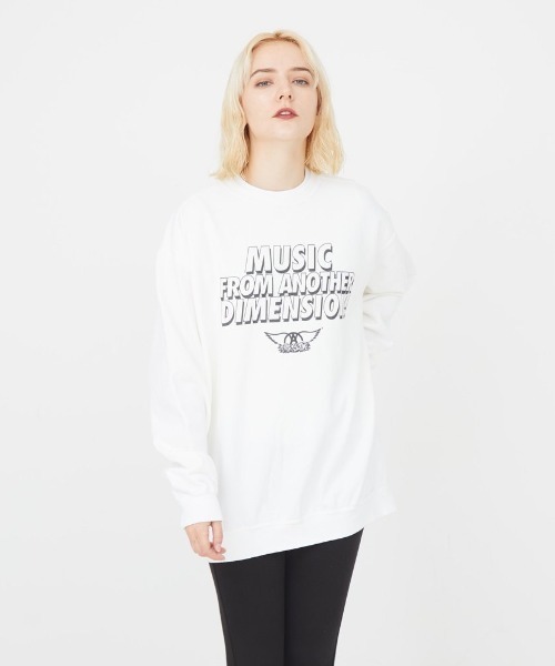 RAWLIFE（ロウライフ）の「EPIC RIGHTS/エピックライツ/SWEAT MUSIC FROM ANOTHER DIMENSION! EP-AS0010-SW（スウェット・メンズ・ホワイト/ブラック・M/L）」の10枚目の写真