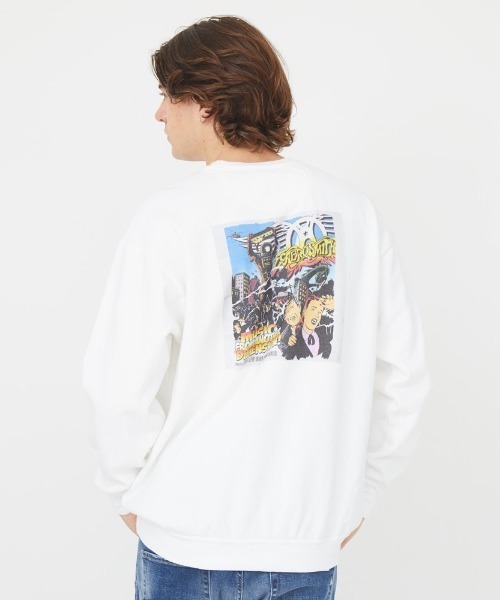 RAWLIFE（ロウライフ）の「EPIC RIGHTS/エピックライツ/SWEAT MUSIC FROM ANOTHER DIMENSION! EP-AS0010-SW（スウェット・メンズ・ホワイト/ブラック・M/L）」の12枚目の写真