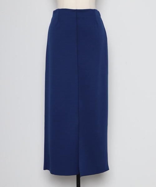 Bonjour Sagan（ボンジュールサガン）の「フロントシームスリットスカート（スカート・レディース・ブラック/ブルー・FREE）」の11枚目の写真