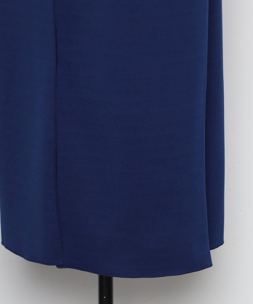 Bonjour Sagan（ボンジュールサガン）の「フロントシームスリットスカート（スカート・レディース・ブラック/ブルー・FREE）」の15枚目の写真