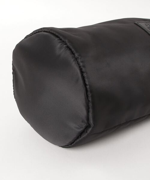 SPRUCE（スプルース）の「EM:SPRUCE パテッド巾着2WAYショルダー ペットボトル 　水筒バッグ（ショルダーバッグ・レディース・ブラック/グレイッシュベージュ/ラベンダー・FREE）」の5枚目の写真