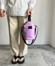 EM:SPRUCE パテッド巾着2WAYショルダー ペットボトル 　水筒バッグ