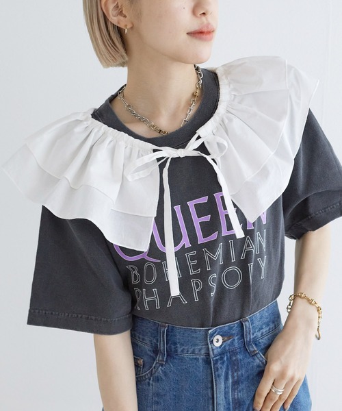 w closet（ダブルクローゼット）の「アソート付け衿（付け襟・レディース・ホワイト系その他/ホワイト系その他3/ホワイト系その他2・FREE）」の2枚目の写真