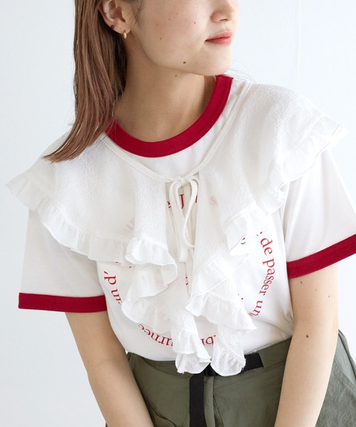 w closet（ダブルクローゼット）の「アソート付け衿（付け襟・レディース・ホワイト系その他/ホワイト系その他3/ホワイト系その他2・FREE）」の3枚目の写真