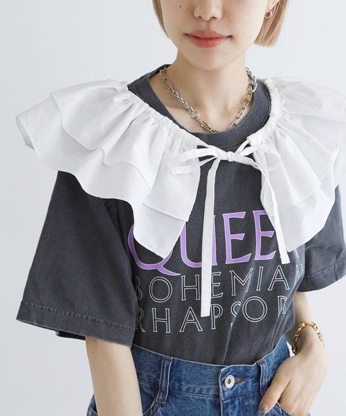 w closet（ダブルクローゼット）の「アソート付け衿（付け襟・レディース・ホワイト系その他/ホワイト系その他3/ホワイト系その他2・FREE）」の7枚目の写真