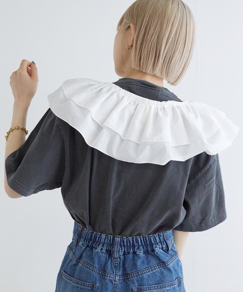 w closet（ダブルクローゼット）の「アソート付け衿（付け襟・レディース・ホワイト系その他/ホワイト系その他3/ホワイト系その他2・FREE）」の12枚目の写真