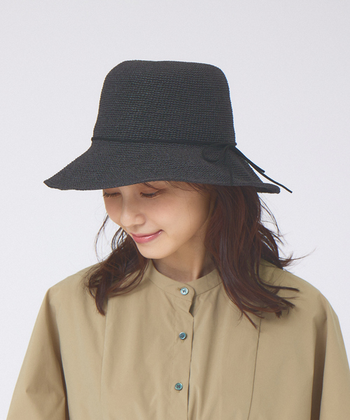 Abahouse Devinette（ドゥヴィネット）の「Ruben RUS-8101（ハット・レディース・ベージュ/グレー/ブラック・フリー）」の2枚目の写真