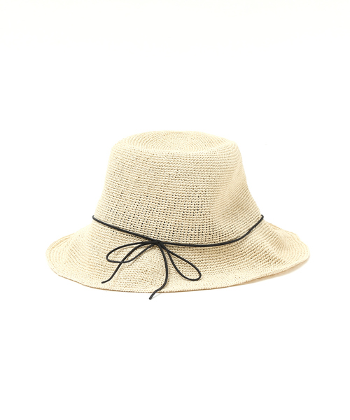 Abahouse Devinette（ドゥヴィネット）の「Ruben RUS-8101（ハット・レディース・ベージュ/グレー/ブラック・フリー）」の5枚目の写真