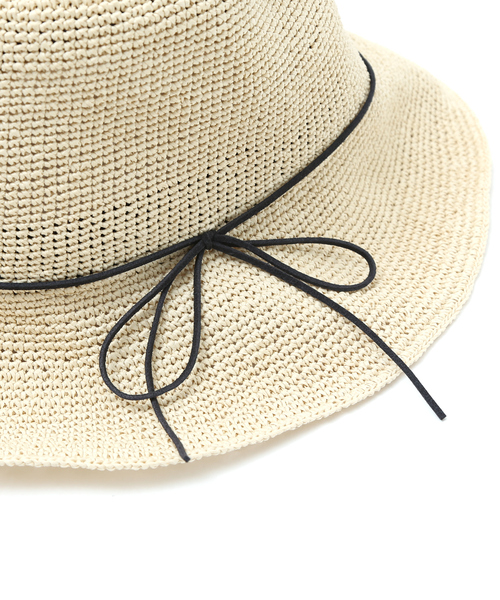 Abahouse Devinette（ドゥヴィネット）の「Ruben RUS-8101（ハット・レディース・ベージュ/グレー/ブラック・フリー）」の9枚目の写真