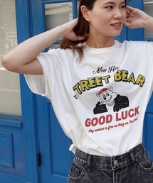 CORNERS | STREET BEARプリントTシャツ(Tシャツ/カットソー)