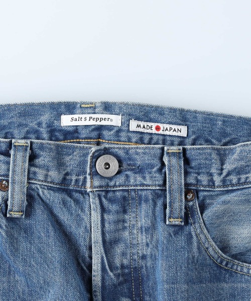 Salt&Pepper(ソルトアンドペッパー)の「【Salt&Pepper】Selvageレギュラーデニムパンツ(デニムパンツ・メンズ・ライトインディゴブルー/その他1/ダークインディゴブルー/その他2・31inch/36inch/29inch/30inch/33inch/34inch/32inch)」の10枚目の写真