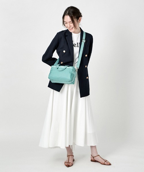 LeSportsac(レスポートサック)の「SMALL UPTOWN SATCHEL ウォーターフォールC(ショルダーバッグ・レディース・グリーン・FREE)」の14枚目の写真