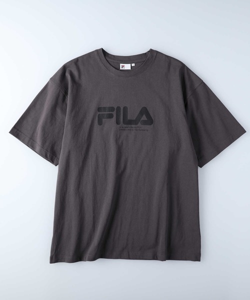 FILA(フィラ)の「【FILA】FILAROCNEIGE T(Tシャツ/カットソー・レディース・ホワイト/ダークグレー/ブラック/グリーン/ベージュ/レッド/ブルー・L/M)」の4枚目の写真