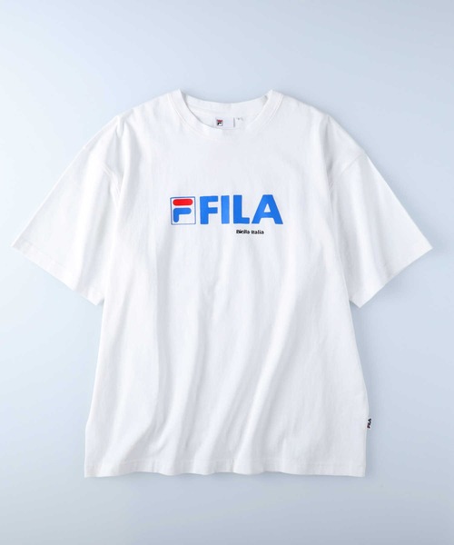 FILA(フィラ)の「【FILA】FILAROCNEIGE T(Tシャツ/カットソー・レディース・ホワイト/ダークグレー/ブラック/グリーン/ベージュ/レッド/ブルー・L/M)」の8枚目の写真