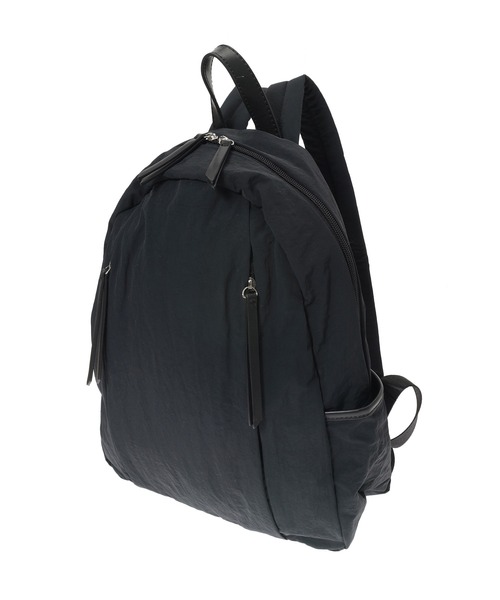 Edit Sheen（エディットシーン）の「ダブルジップナイロンリュック（バックパック/リュック・レディース・ベージュ/ブラック・FREE）」の4枚目の写真