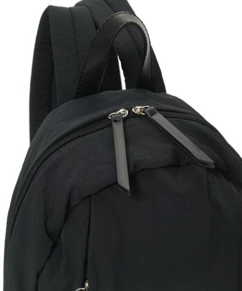 Edit Sheen（エディットシーン）の「ダブルジップナイロンリュック（バックパック/リュック・レディース・ベージュ/ブラック・FREE）」の19枚目の写真