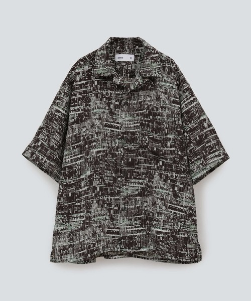 CONVERSE TOKYO(コンバーストウキョウ)の「LOOSE WHOLE PRINT SHIRT(シャツ/ブラウス・メンズ・サックスブルー/ブラック/ホワイト・MEDIUM/LARGE)」の11枚目の写真