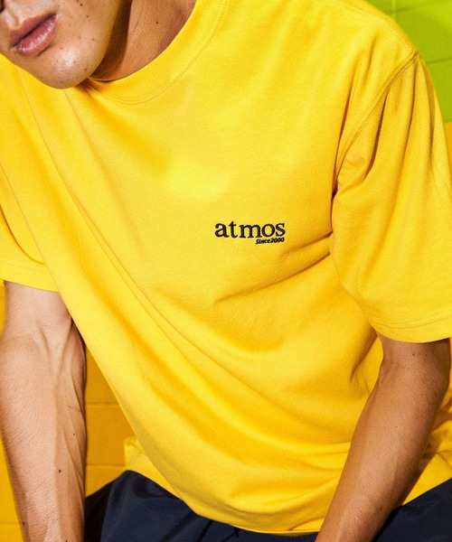 atmos(アトモス)の「atmosphere Logo T-shirts / アトモスフィア ロゴ Tシャツ(Tシャツ/カットソー・メンズ・イエロー/ホワイト/ブラック/ネイビー・M/XL/L/XXL)」の6枚目の写真