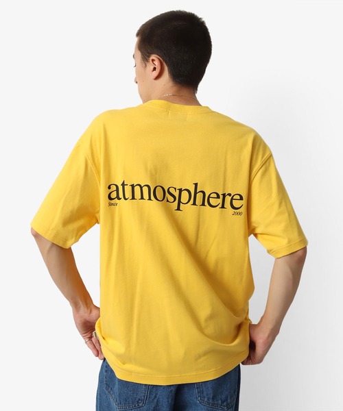 atmos(アトモス)の「atmosphere Logo T-shirts / アトモスフィア ロゴ Tシャツ(Tシャツ/カットソー・メンズ・イエロー/ホワイト/ブラック/ネイビー・M/XL/L/XXL)」の11枚目の写真