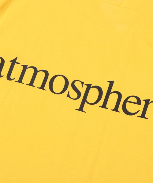 atmos(アトモス)の「atmosphere Logo T-shirts / アトモスフィア ロゴ Tシャツ(Tシャツ/カットソー・メンズ・イエロー/ホワイト/ブラック/ネイビー・M/XL/L/XXL)」の16枚目の写真