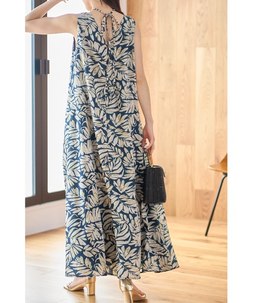 &. NOSTALGIA（アンドドットノスタルジア）の「ホルターネックリゾートワンピース（ワンピース・レディース・ブルー/グレー・FREE）」の11枚目の写真