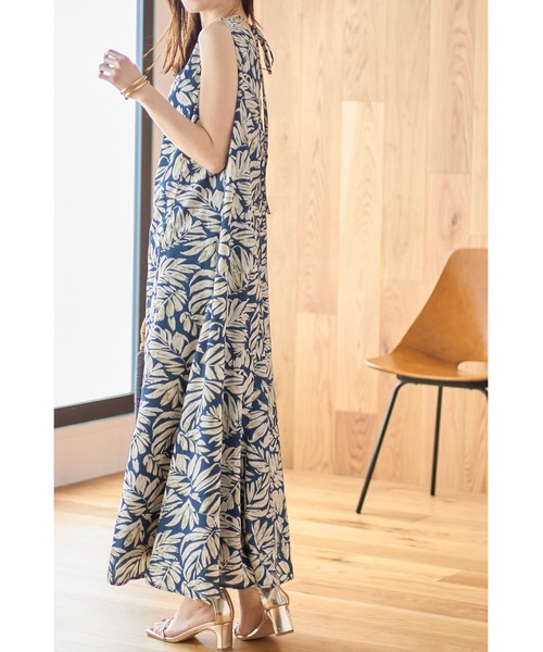 &. NOSTALGIA（アンドドットノスタルジア）の「ホルターネックリゾートワンピース（ワンピース・レディース・ブルー/グレー・FREE）」の20枚目の写真