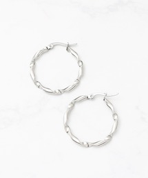 /Stainless/Twist Ring Pierce 30mm-ツイストリング ピアス