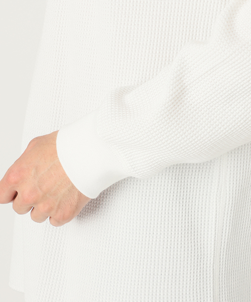 JOURNAL STANDARD（ジャーナルスタンダード）の「T/Cサーマル ロングスリーブ（Tシャツ/カットソー・メンズ・グレー/ブラック/ホワイト/ベージュ・MEDIUM/SMALL/LARGE）」の17枚目の写真