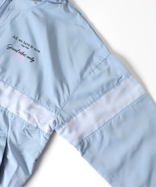 algy(アルジー)の「シアーラインシャカシャカパーカー(パーカー・キッズ・ブラック/アイボリー/サックスブルー・SMALL/X-SMALL/MEDIUM/XX-SMALL)」の17枚目の写真