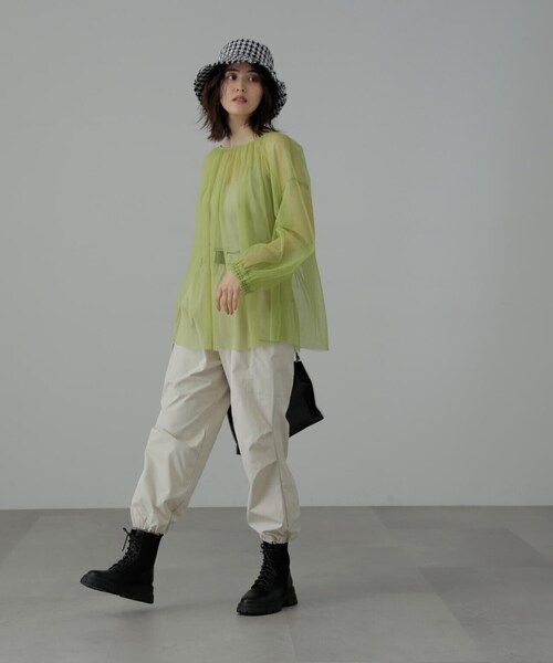 FREE'S MART(フリーズマート)の「◆レースアップブーツ(ブーツ・レディース・ホワイト/ブラック・SMALL/MEDIUM)」の9枚目の写真