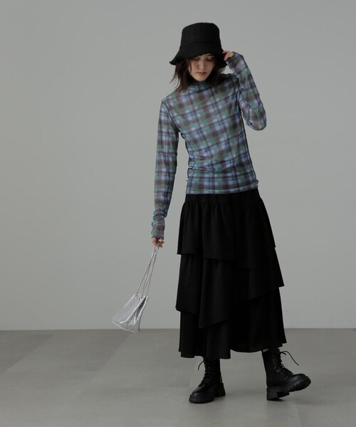 FREE'S MART(フリーズマート)の「◆レースアップブーツ(ブーツ・レディース・ホワイト/ブラック・SMALL/MEDIUM)」の12枚目の写真