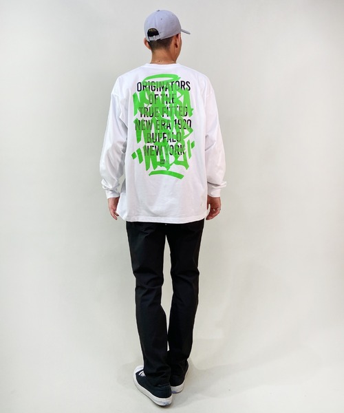 NEW ERA（ニューエラ）の「NEW ERA/ニューエラ バックプリントロンT