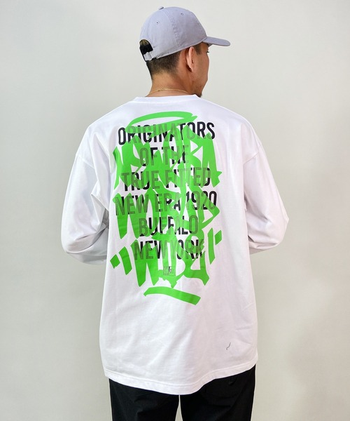 NEW ERA（ニューエラ）の「NEW ERA/ニューエラ バックプリントロンT