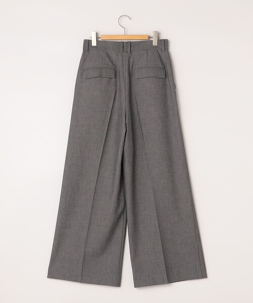 NOLLEY’S（ノーリーズ）の「◇【WEB限定】ウォッシャブルハイスペックギャバジン2タックワイドパンツ（その他パンツ・レディース・ブラック/グレー/ライトグレー・36/38/40）」の8枚目の写真